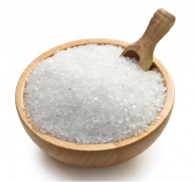 Epsom salt in a bowl