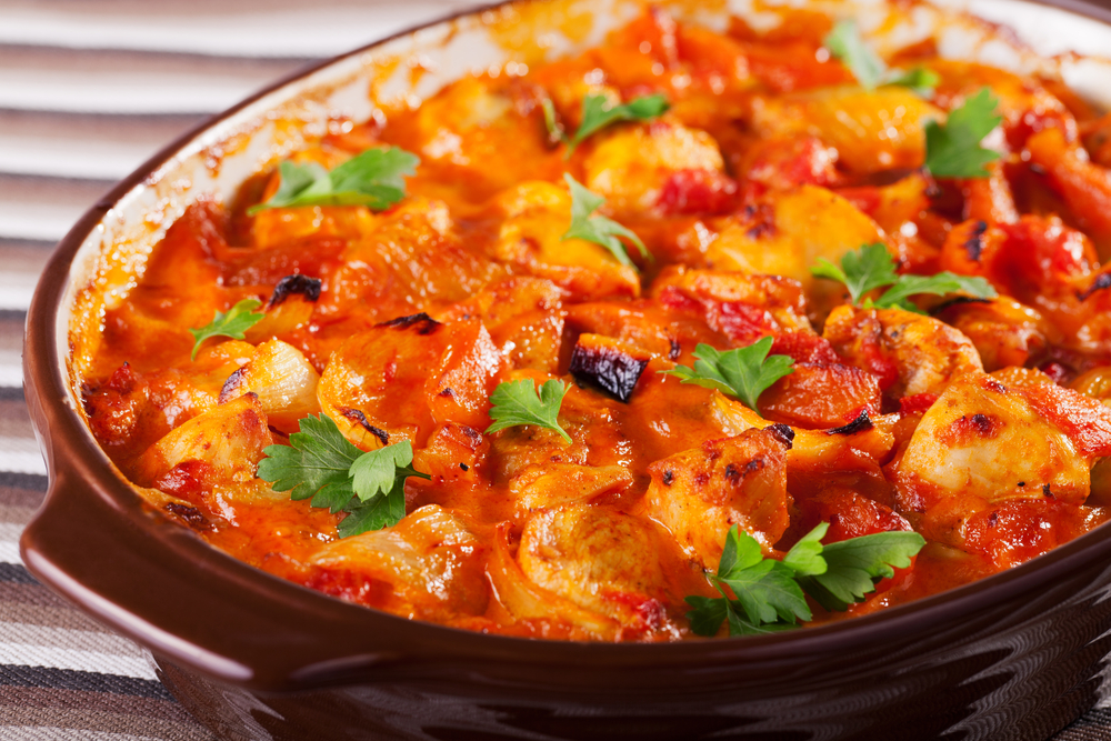 Chicken casserole in a crockpot