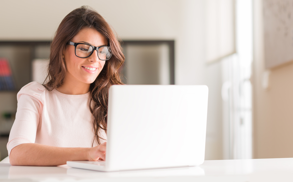 Woman on laptop