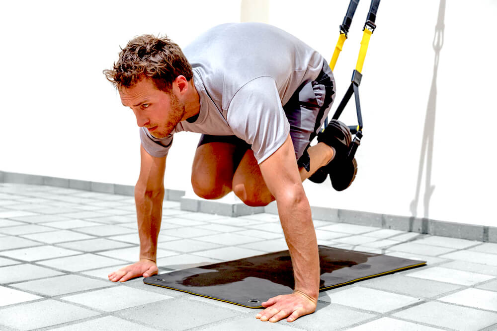 TRX knee tuck