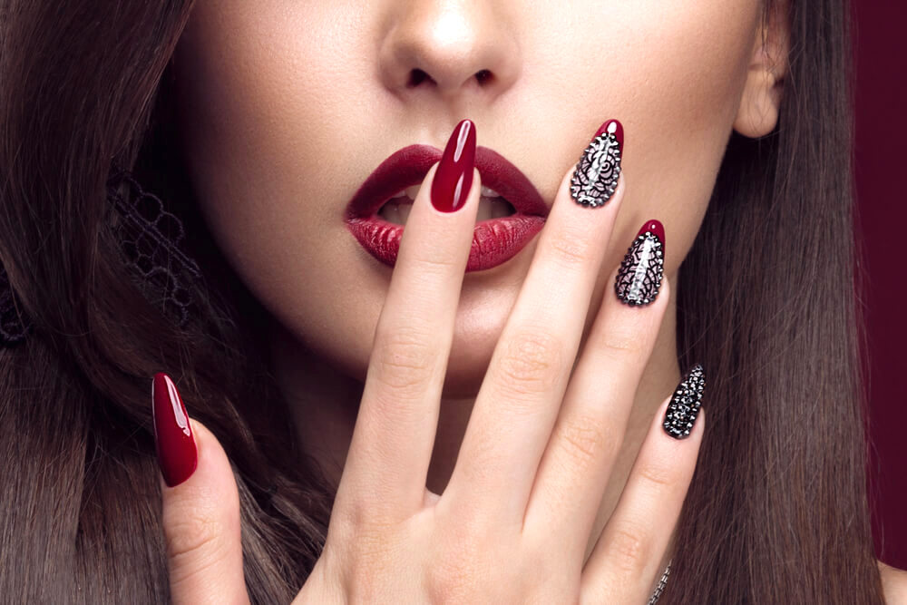 8. Pointy Nail Designs for Short Nails - wide 4