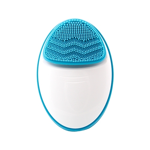 Beauty Frizz Sonic Facial Cleansing Brush & Massager Blue