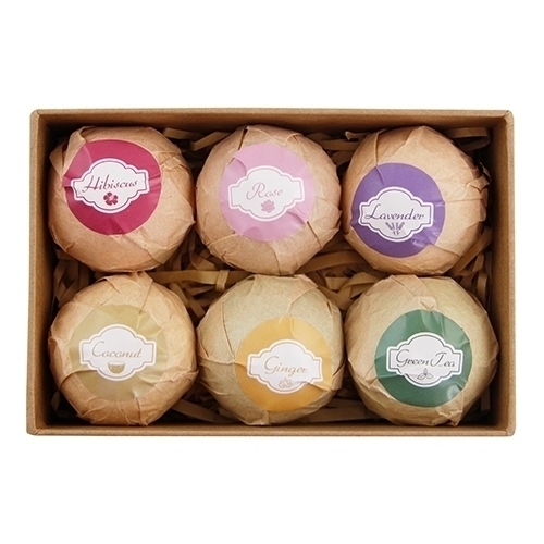 Beauty Frizz Bath Bombs Set of 6