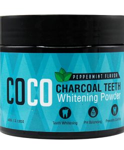 Coco Charcoal Teeth Whitening Powder Mint