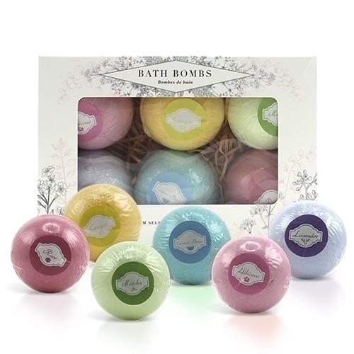 Beauty Frizz Bath Bombs Set of 6