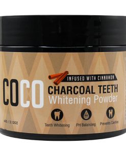 Coco Charcoal Teeth Whitening Powder Cinnamon