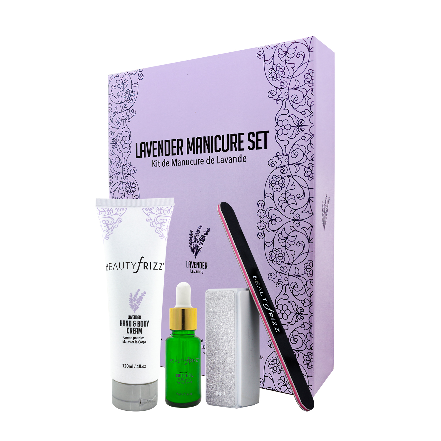 Beauty Frizz Lavender Manicure Set