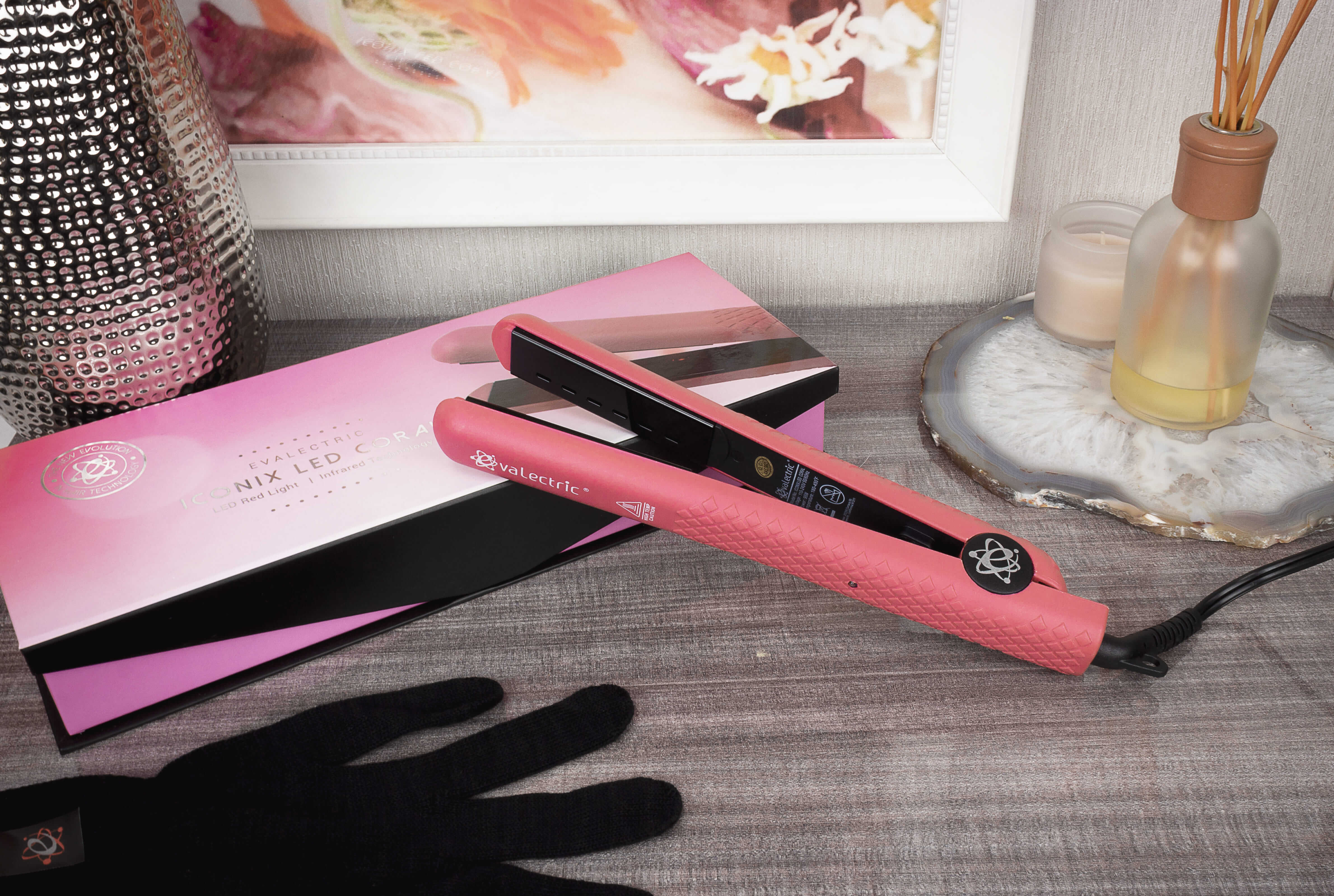 Evalectric curling iron top