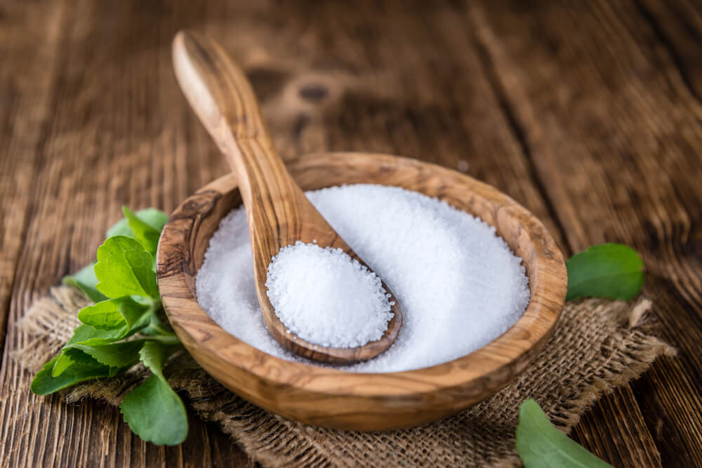 Bowl of stevia