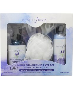 Hemp Oil Orchid Extract Pamper Set